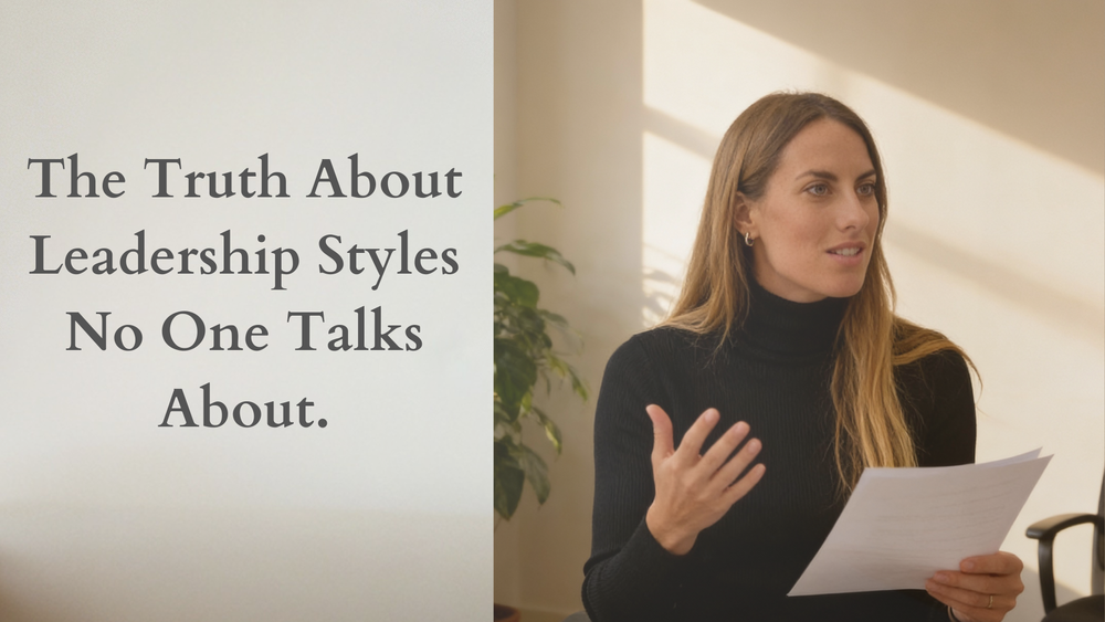 The Truth About Leadership Styles No One Talks About. 