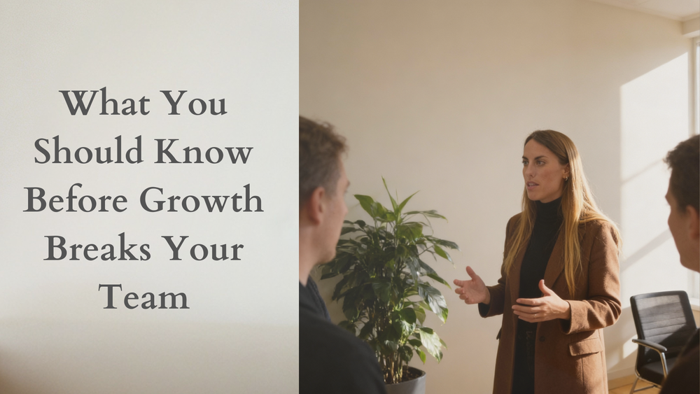 What You Should Know Before Growth Breaks Your Team 