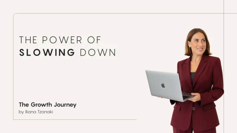 The Power of Slowing Down